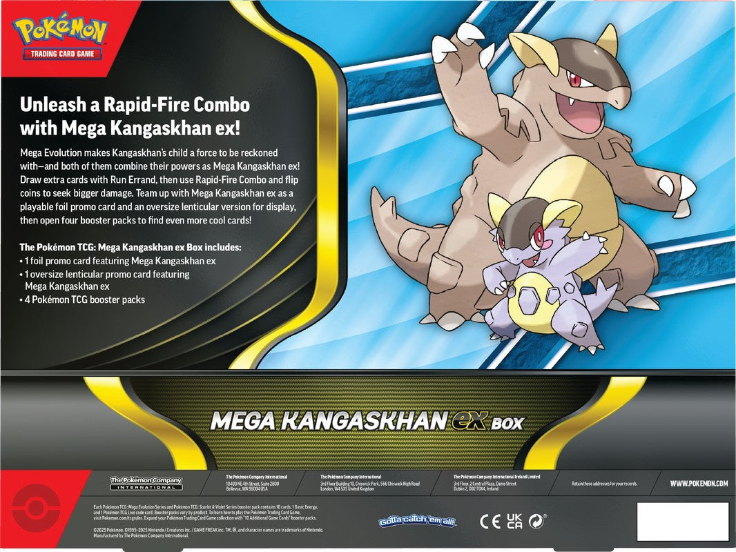 Mega Kangaskhan Ex Box
