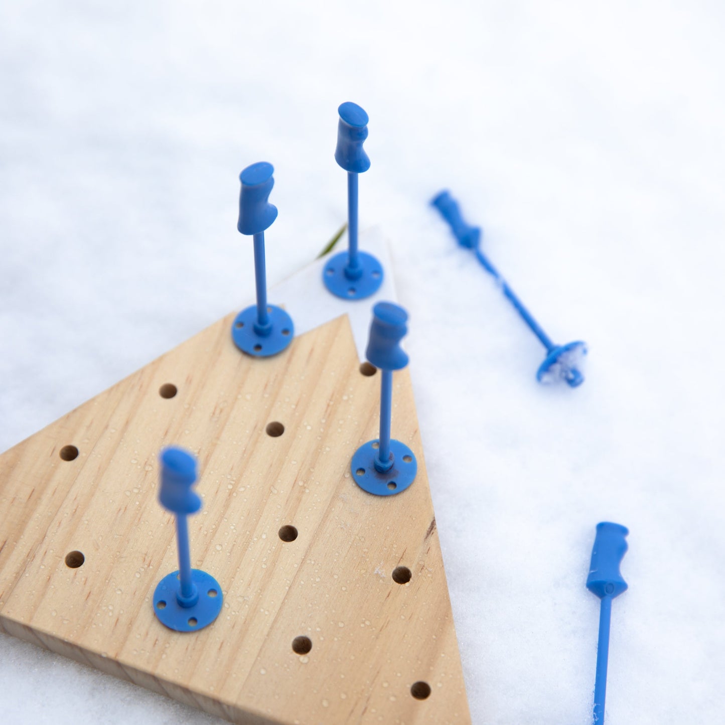 Mountain Jump Peg Game