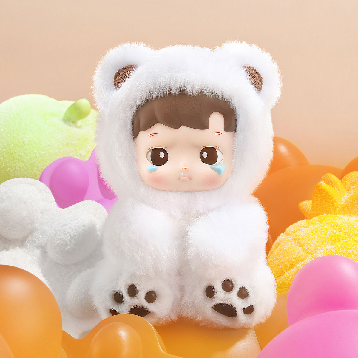[In Stock] POPMART HACIPUPU Gummy Bear Series-Vinyl Plush Pendant Blind Box (SEALED)