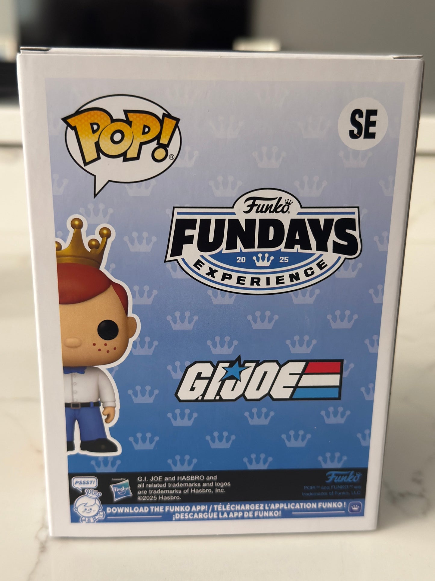 Funko Fundays Experience 2025: Pop! Originals G.I. JOE Freddy Funko as Shipwreck (Glow) LE 150