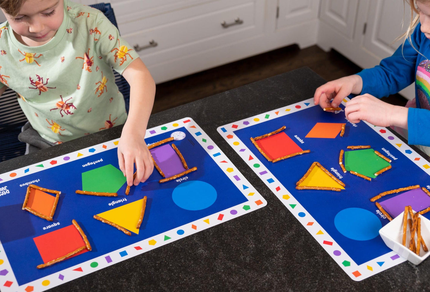 The "Now I know my" 4-pack Placemat Bundle