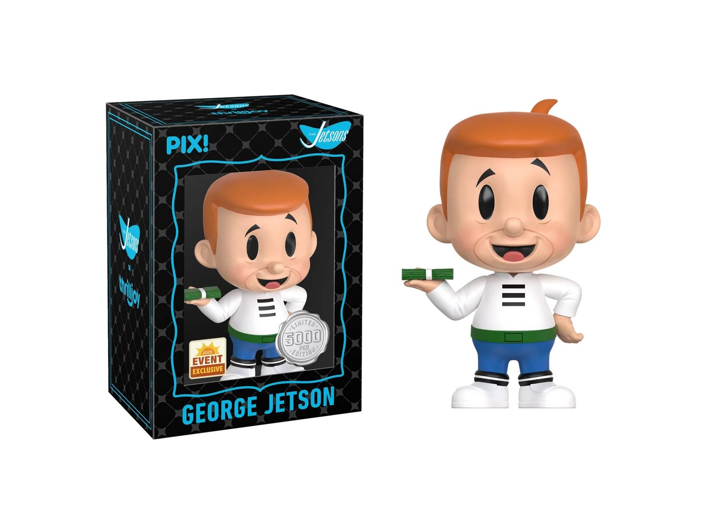[Thrilljoy] [EXCLUSIVE] Hanna-Barbera's The Jetsons - George Jetson LE5000 PIX Vinyl Figure (1 in 6 Chance at Chase)