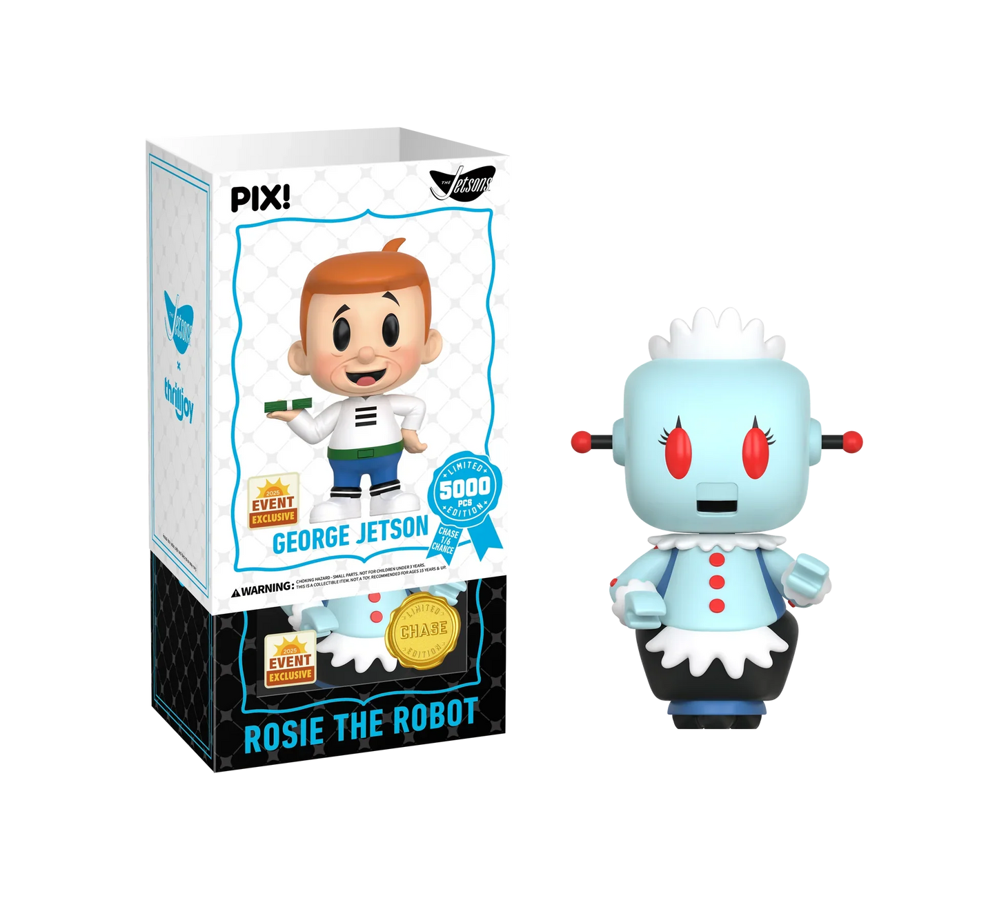 [Thrilljoy] [EXCLUSIVE] Hanna-Barbera's The Jetsons - George Jetson LE5000 PIX Vinyl Figure (1 in 6 Chance at Chase)