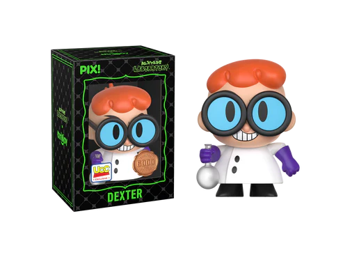 [Thrilljoy] [EXCLUSIVE] DEXTER'S LABORATORY PIX! Dexter LE6000 PIX Vinyl Figure (1 in 6 Chance at Chase)