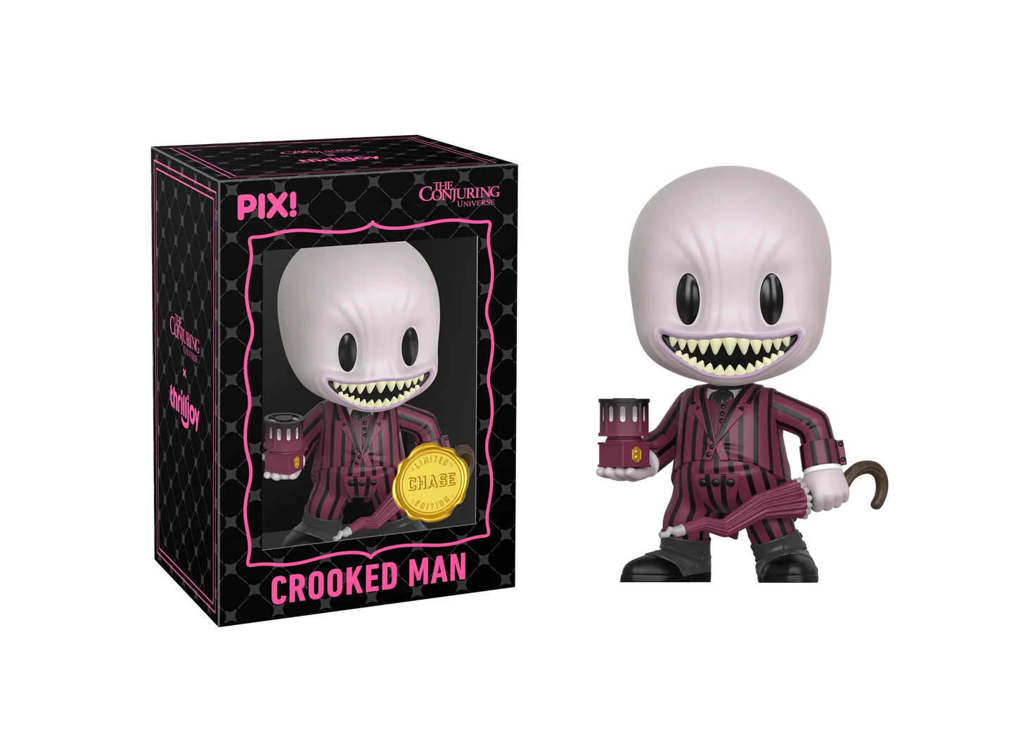 [Thrilljoy] The Conjuring Universe - The Crooked Man LE6666 PIX Vinyl Figure (1 in 6 Chance at Chase)