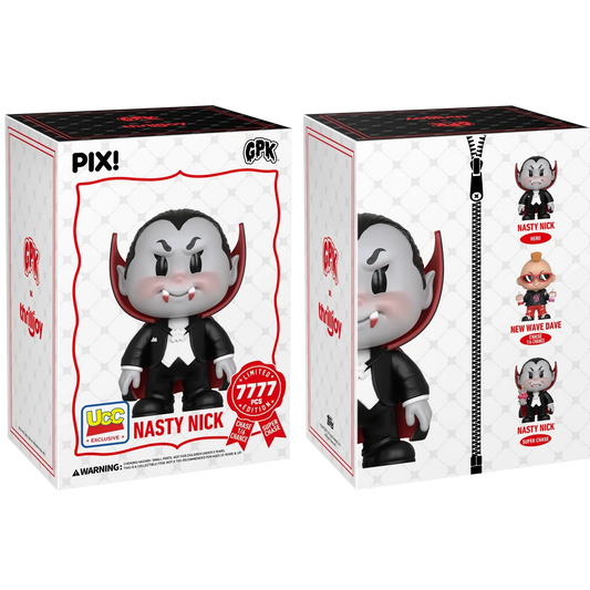 [Thrilljoy] [EXCLUSIVE] Garbage Pail Kids - Nasty Nick LE7777 PIX Vinyl Figure (1 in 6 Chance at Chase)