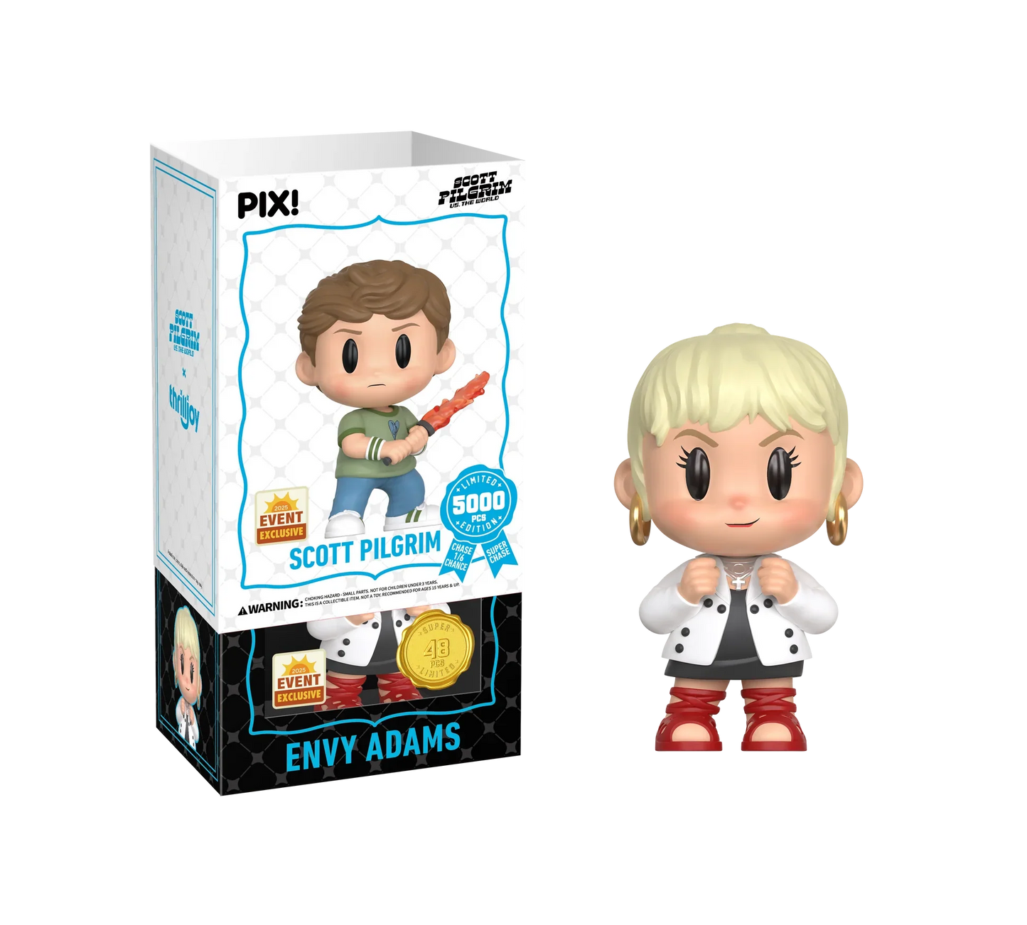 [Thrilljoy] [EXCLUSIVE] Scott Pilgrim vs The World - Scott Pilgrim LE5000 PIX Vinyl Figure (1 in 6 Chance at Chase)