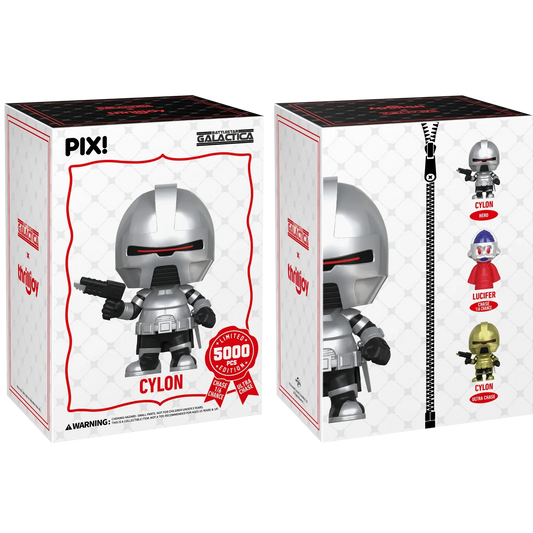 [Thrilljoy] Battlestar Galactica - Cylon LE5000 PIX Vinyl Figure (1 in 6 Chance at Chase)