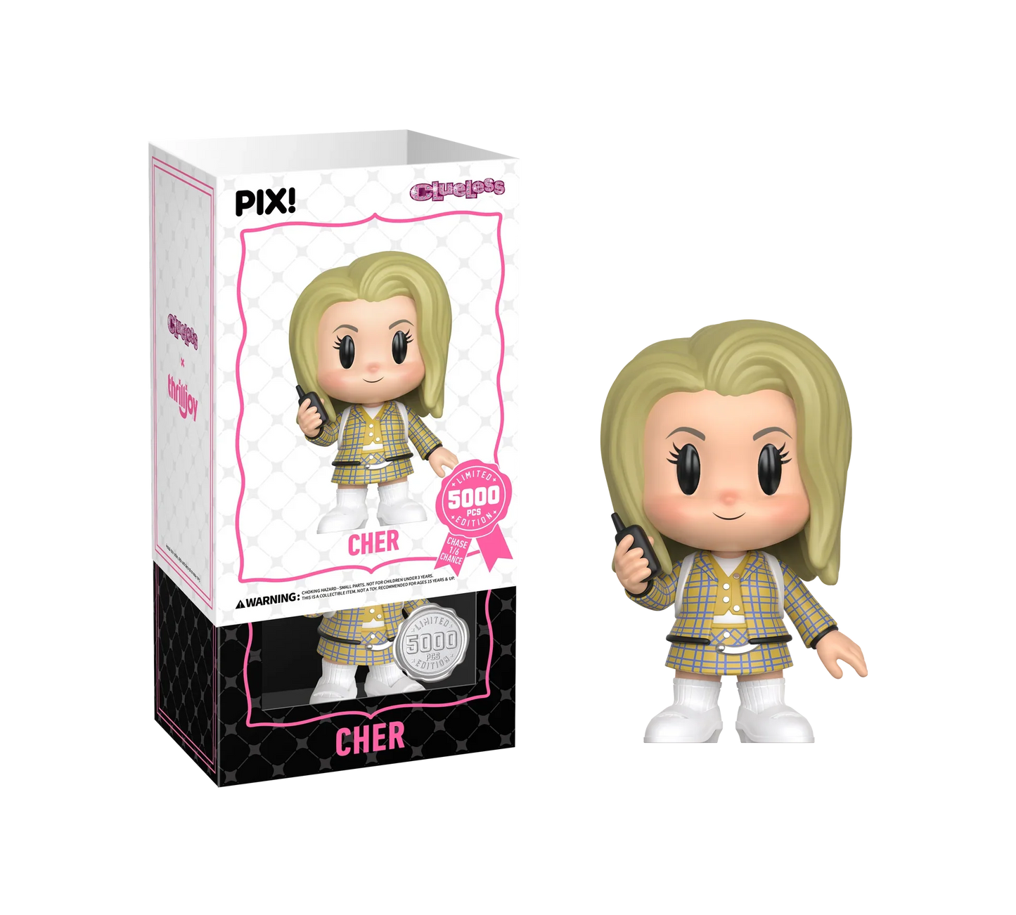 [Thrilljoy] Clueless Movie - Cher Horowitz LE5000 PIX Vinyl Figure (1 in 6 Chance at Chase)