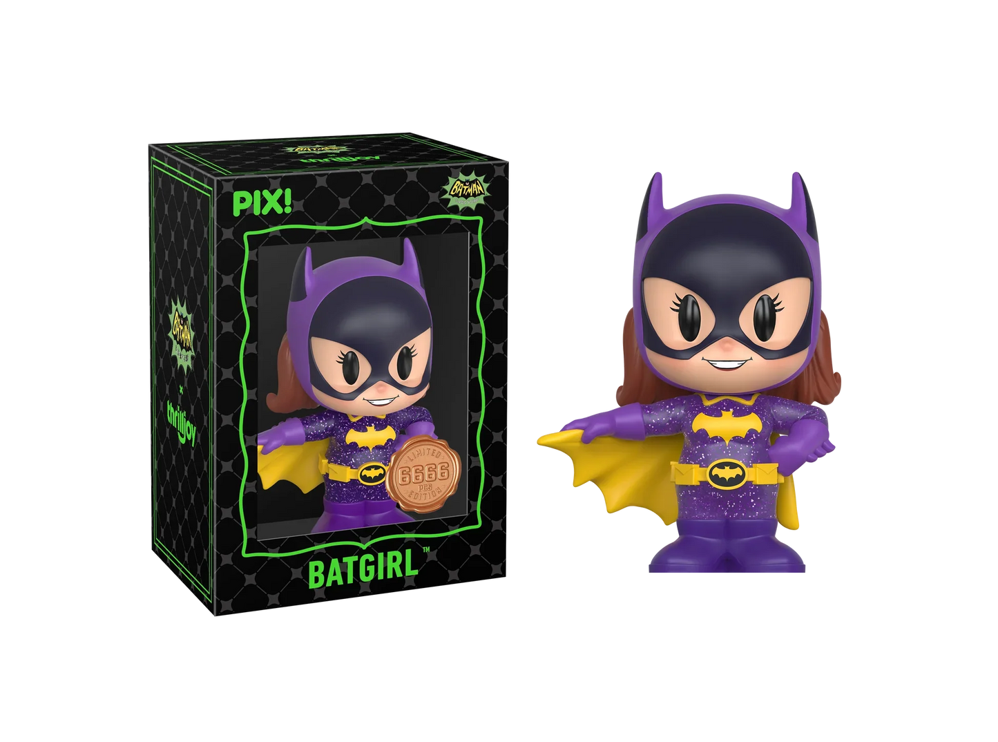 [Thrilljoy] Batman 1966 Series - Batgirl LE6000 PIX Vinyl Figure (1 in 6 Chance at Chase)
