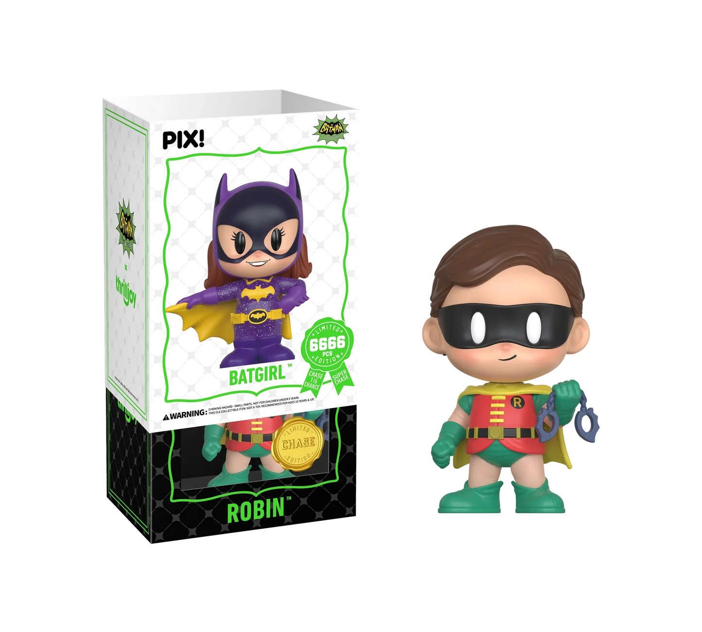 [Thrilljoy] Batman 1966 Series - Batgirl LE6000 PIX Vinyl Figure (1 in 6 Chance at Chase)