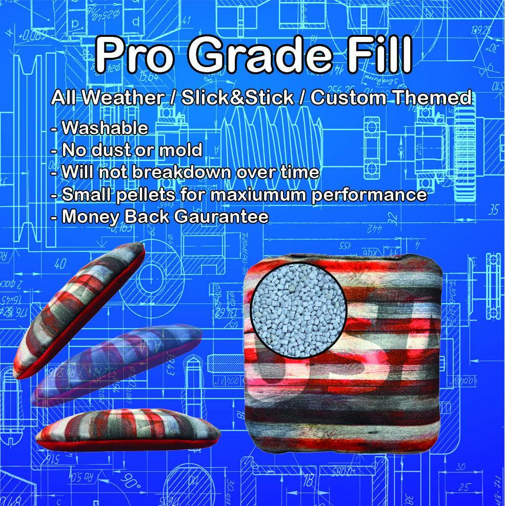 State of Michigan Green Pro Style Cornhole Boards
