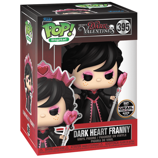 Pop! Digital Freddy’s Dark Valentine Dark Heart Franny NFT Grail #395 LE467 (Includes PopShield Armor)