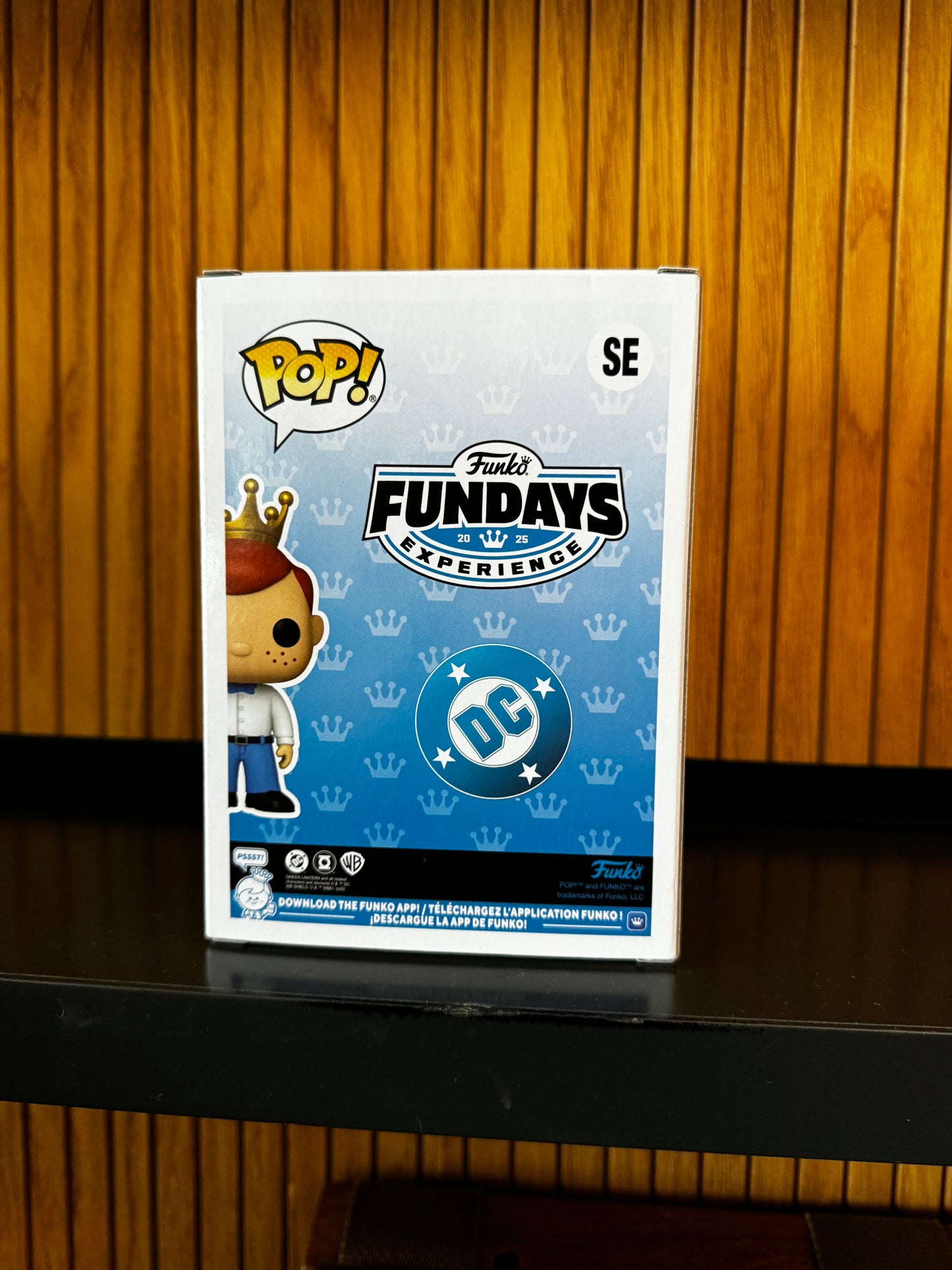 Funko Fundays Experience 2025: Pop! Originals DC Freddy Funko as Black Lantern () LE500