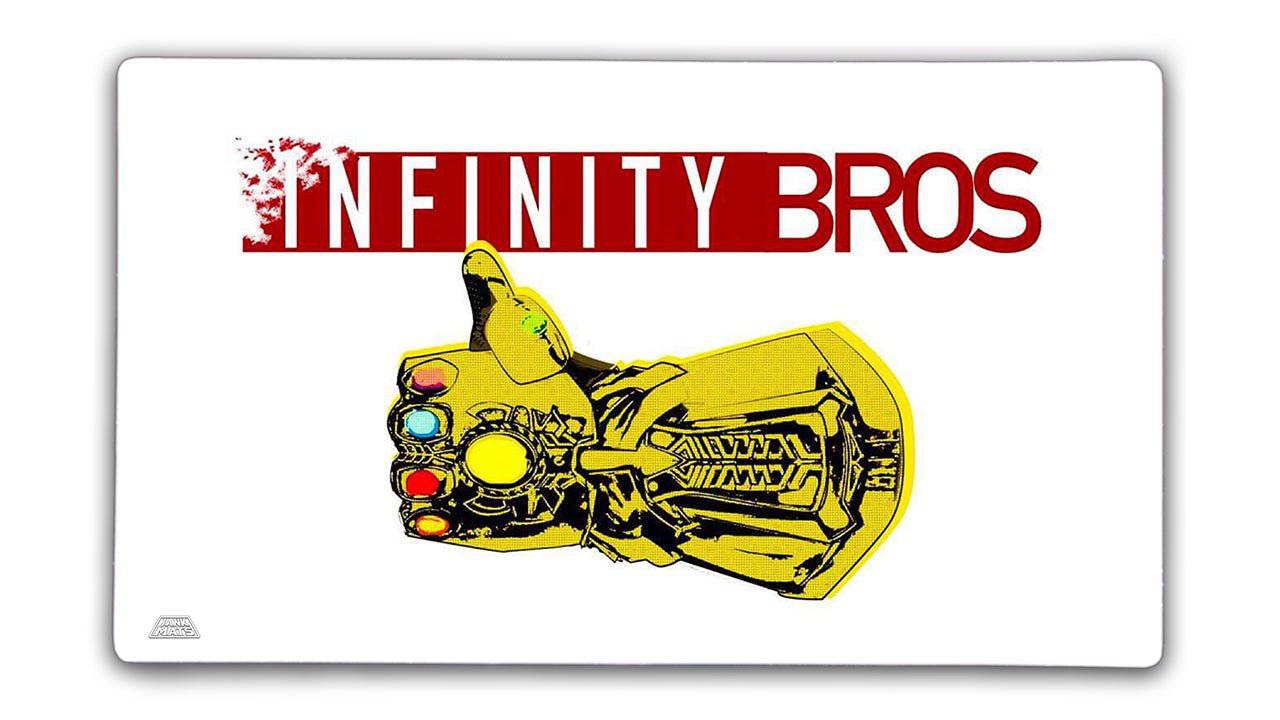 Infinity Bros Gauntlet Thumbs Up - White