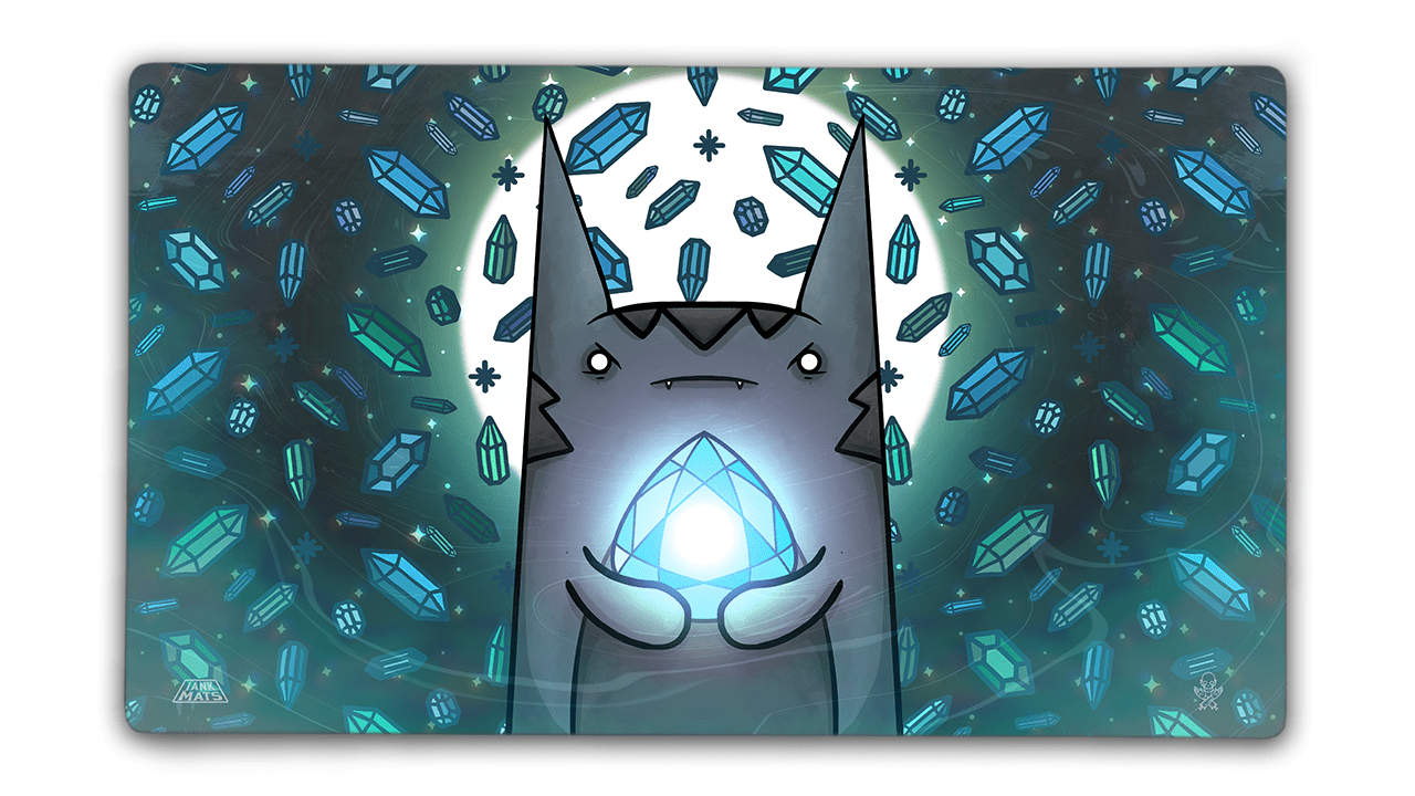 Nox Mortua Blue Treasure Playmat