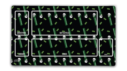 The Grim Pez Dispenser Learn to Play MTG Playmat