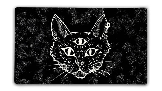 Trippy Cat Gaming Mat