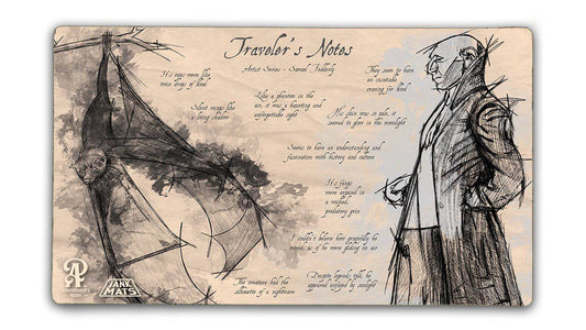 Vampire Sketch Playmat